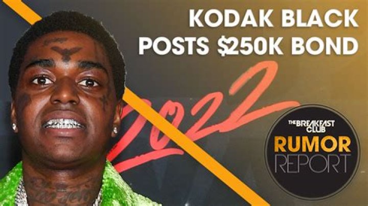 Kodak Black Released On $250K Bond After Drug Case Victory